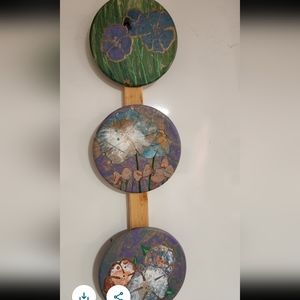 Handcrafted Flower Trio